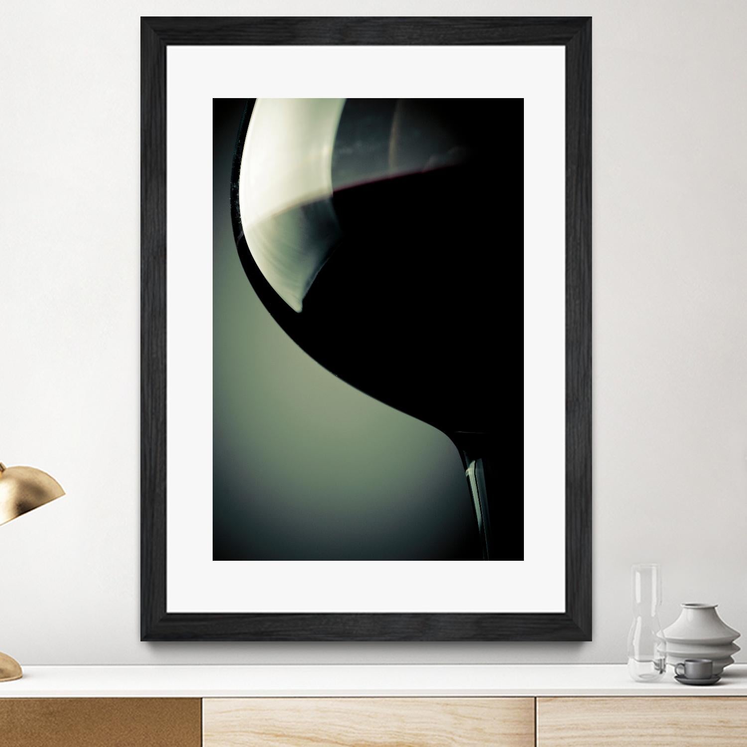 Vino tinto 8 by Jean-François Dupuis on GIANT ART - green fruit-food-drink glass