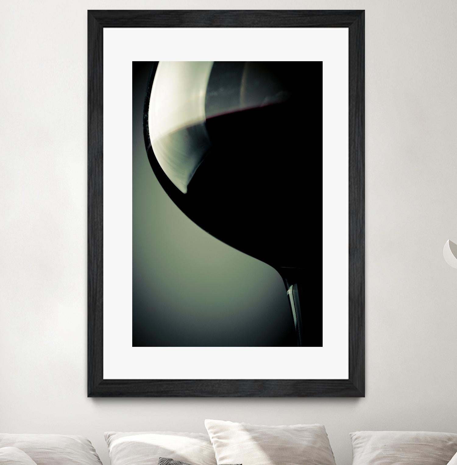 Vino tinto 8 by Jean-François Dupuis on GIANT ART - green fruit-food-drink glass