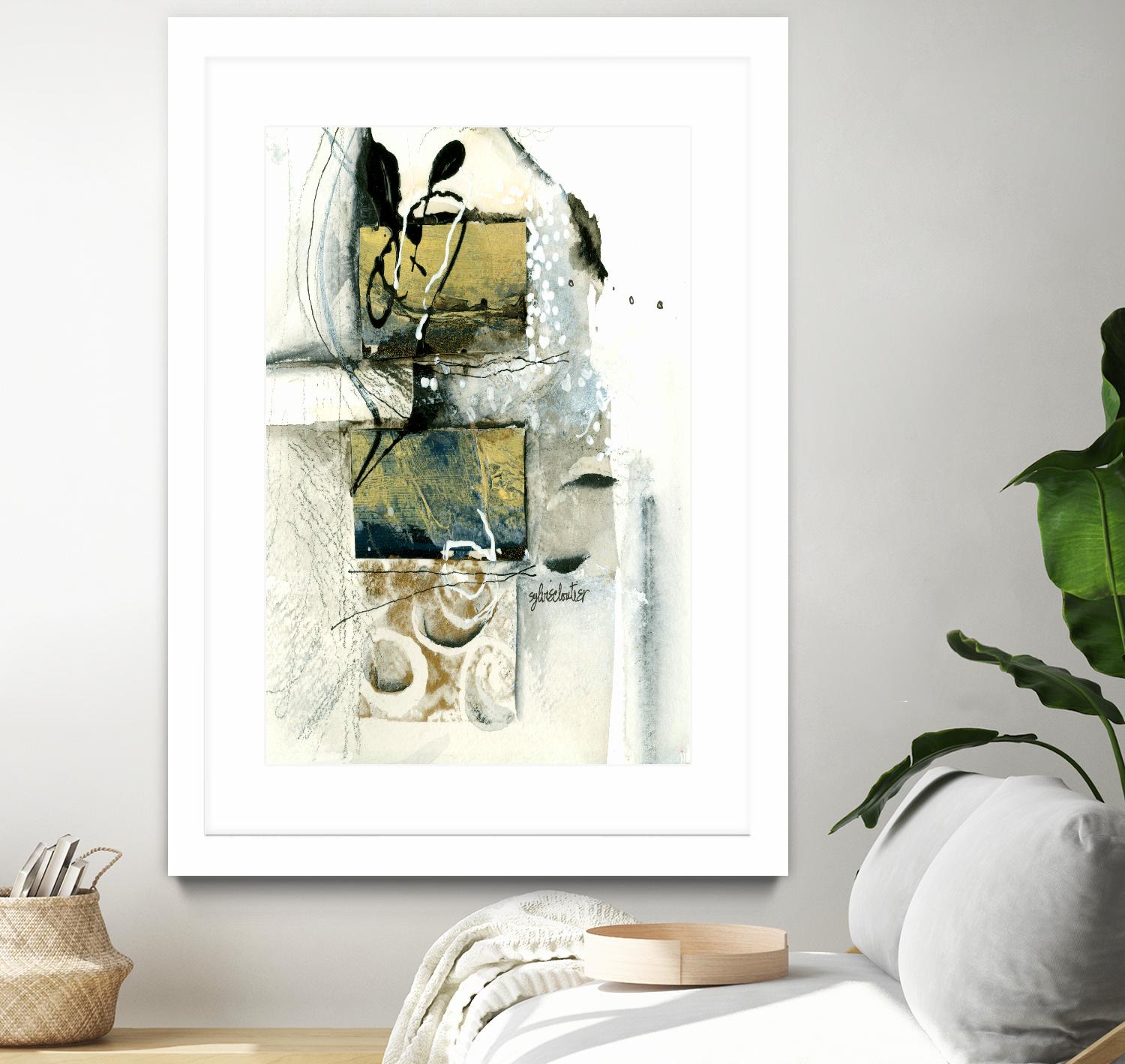 Issue by Sylvie Cloutier on GIANT ART - beige abstract