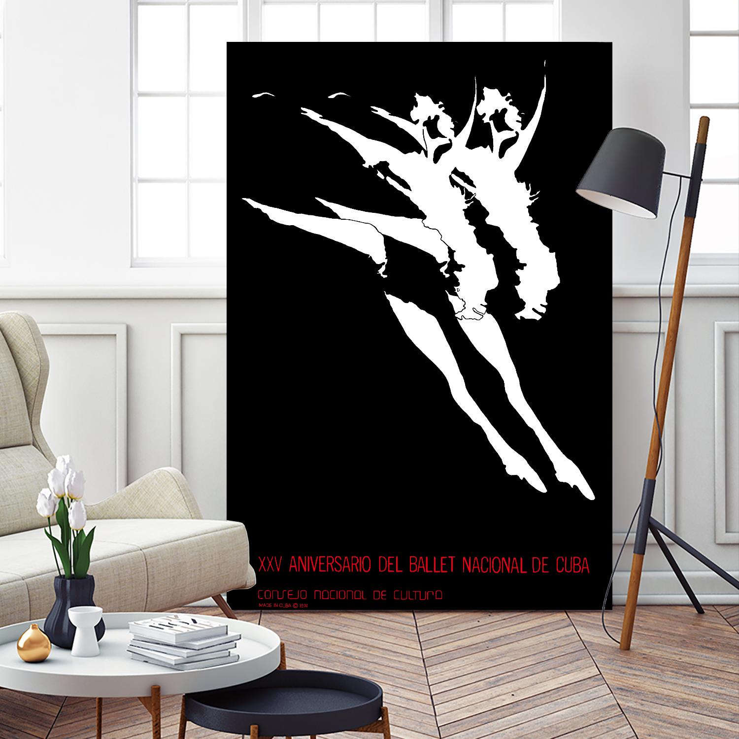 Ballet National de Cuba by Archive on GIANT ART - white vintage