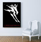Ballet National de Cuba by Archive on GIANT ART - white black & white dancer