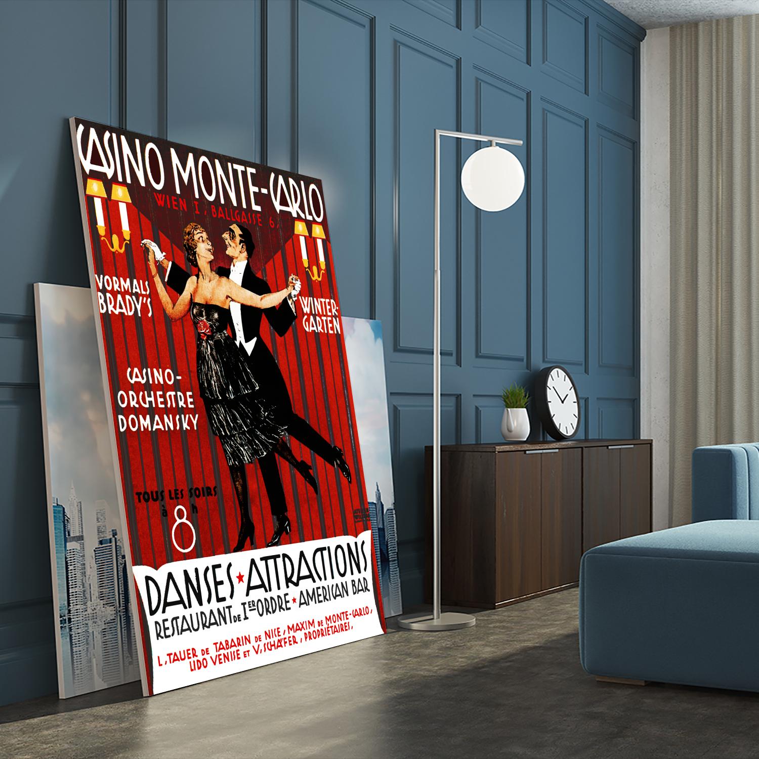 Casino Monte-Carlo by Archive on GIANT ART - black vintage