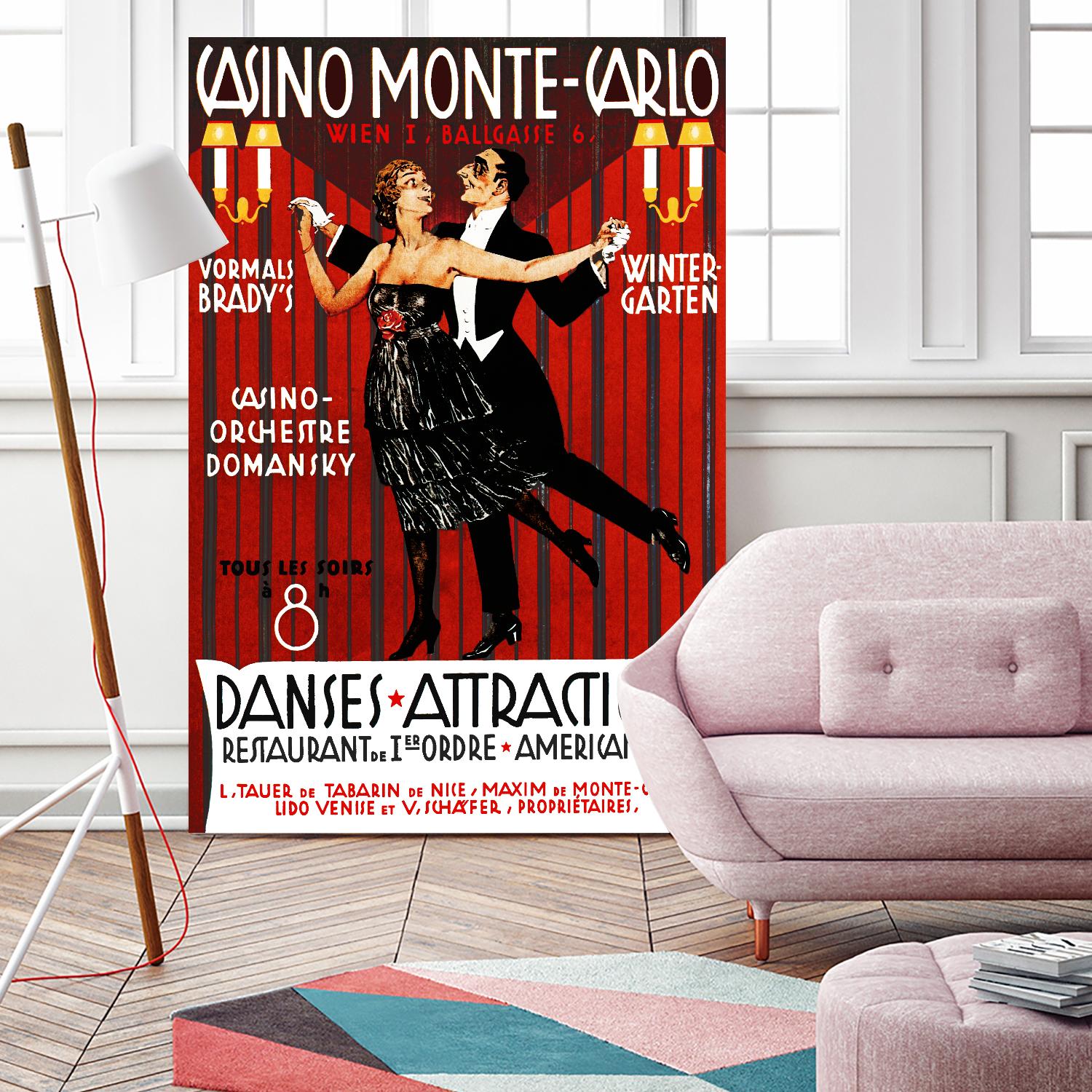 Casino Monte-Carlo by Archive on GIANT ART - black vintage