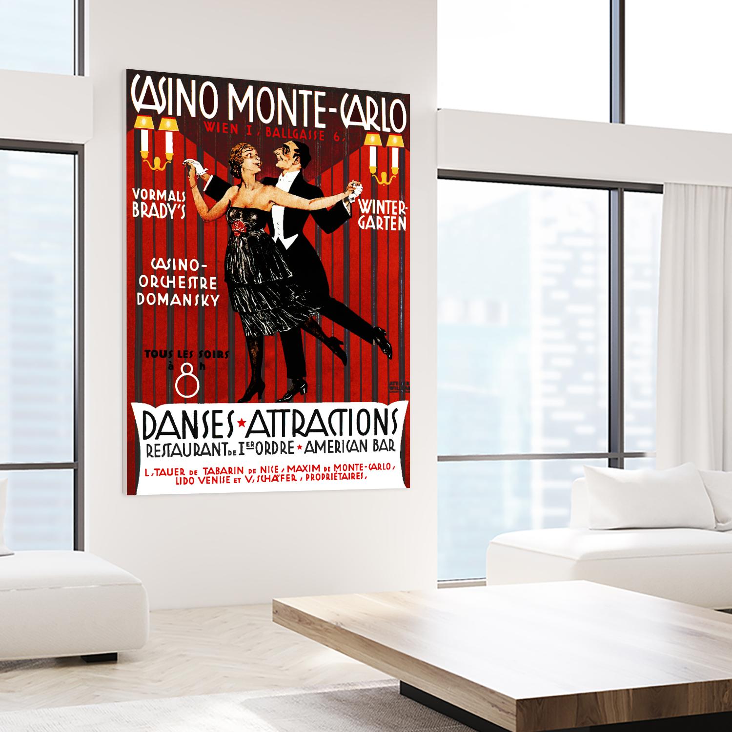 Casino Monte-Carlo by Archive on GIANT ART - black vintage