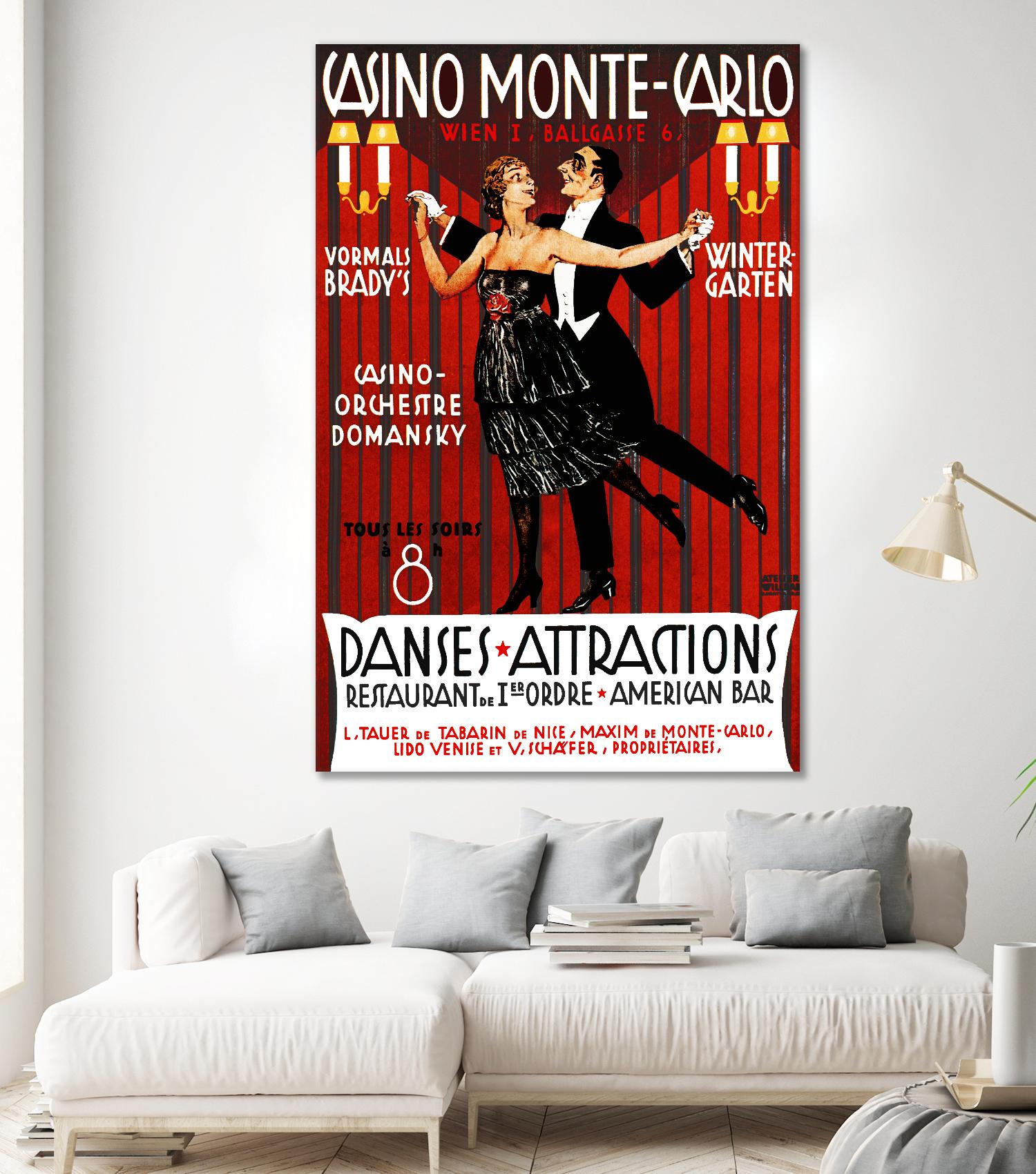 Casino Monte-Carlo by Archive on GIANT ART - black vintage