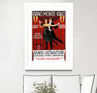 Casino Monte-Carlo by Archive on GIANT ART - red vintage homme et femme