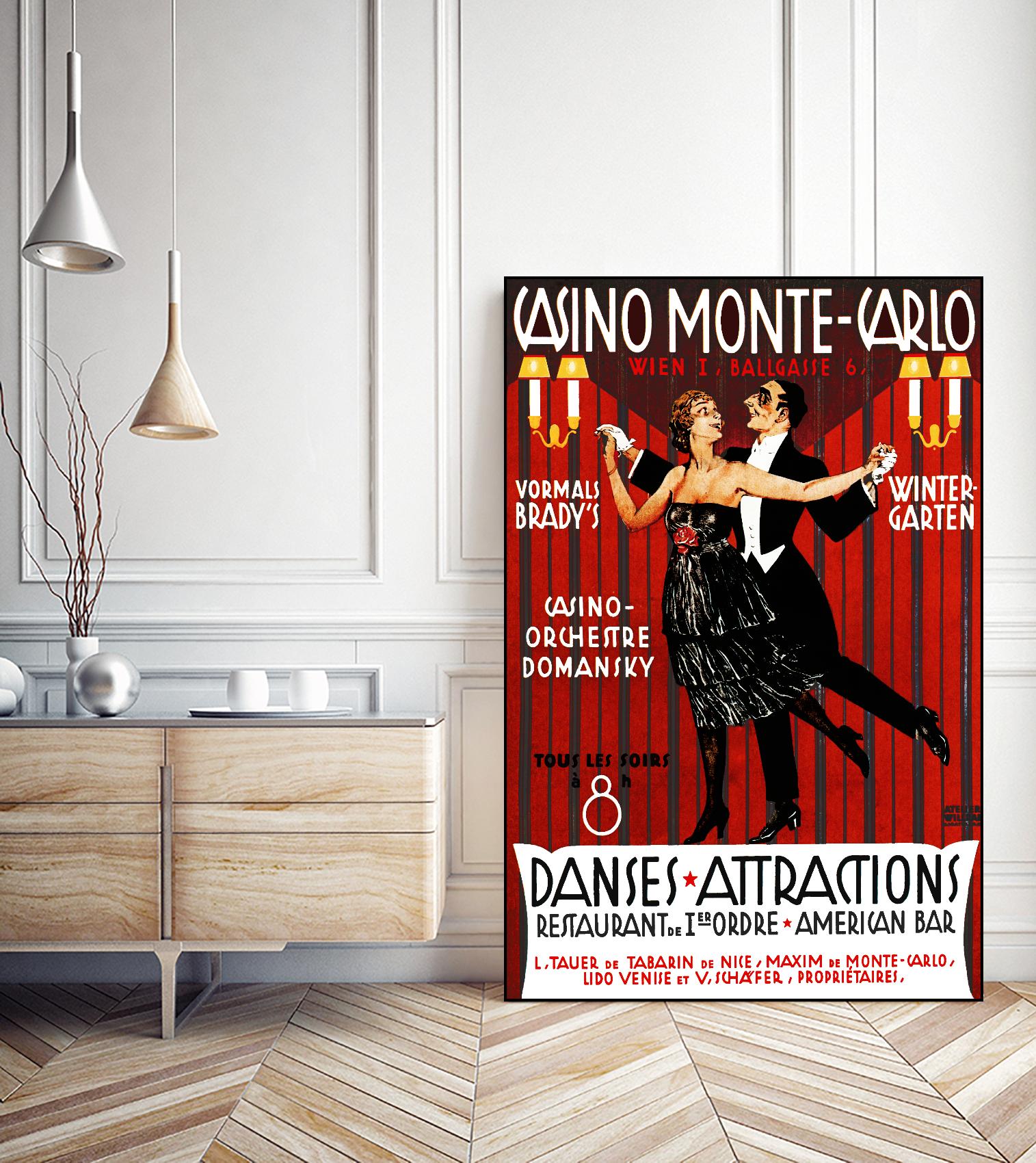 Casino Monte-Carlo by Archive on GIANT ART - black vintage