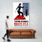 Ballets USA by Archive on GIANT ART - blue vintage