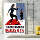Ballets USA by Archive on GIANT ART - blue vintage