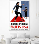 Ballets USA by Archive on GIANT ART - blue vintage