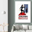 Ballets USA by Archive on GIANT ART - red vintage usa