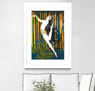 Gilda Gray by Archive on GIANT ART - blue vintage dancer