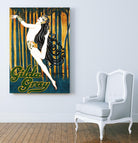 Gilda Gray by Archive on GIANT ART - blue vintage dancer