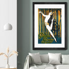 Gilda Gray by Archive on GIANT ART - blue vintage dancer