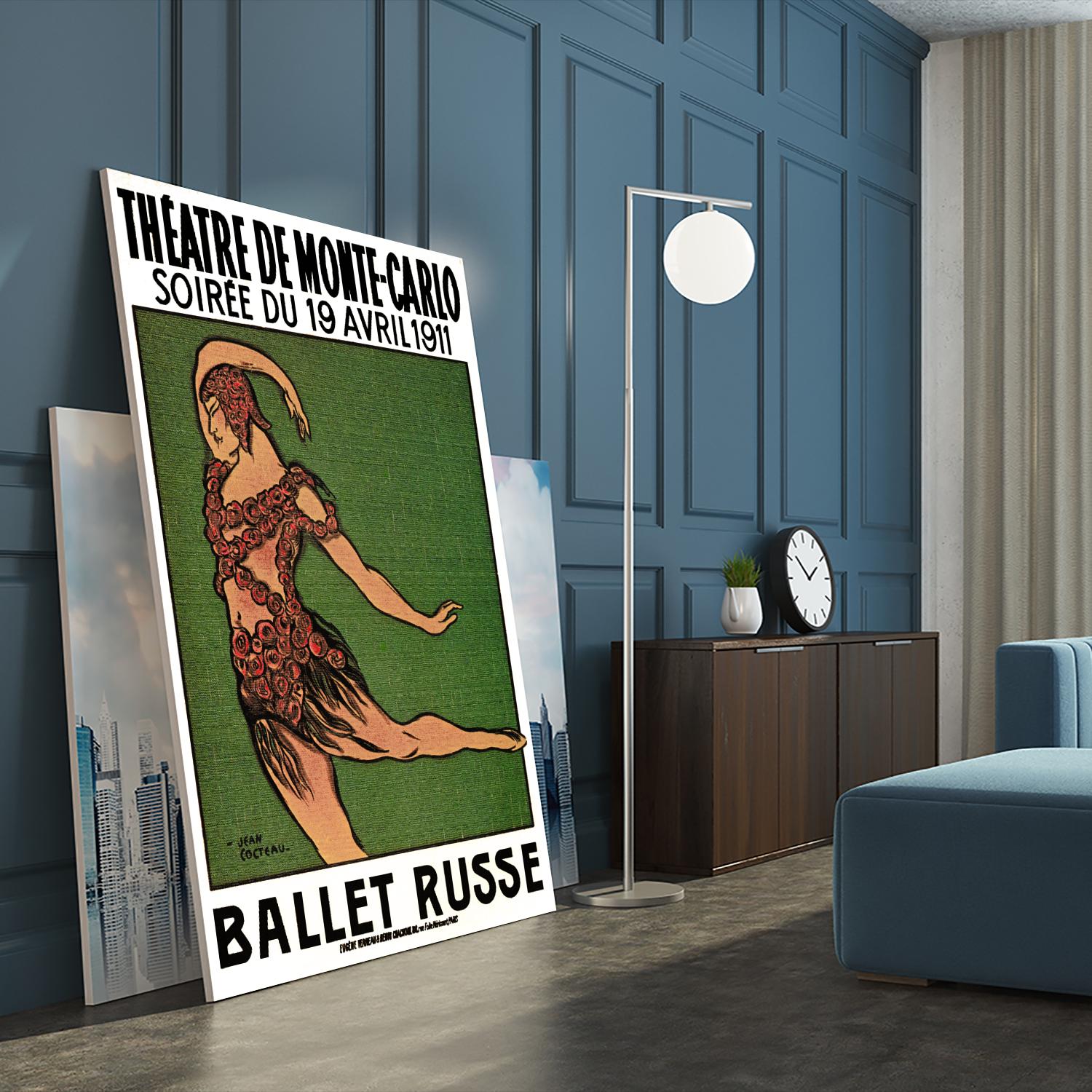 Ballet Russe by Archive on GIANT ART - white vintage