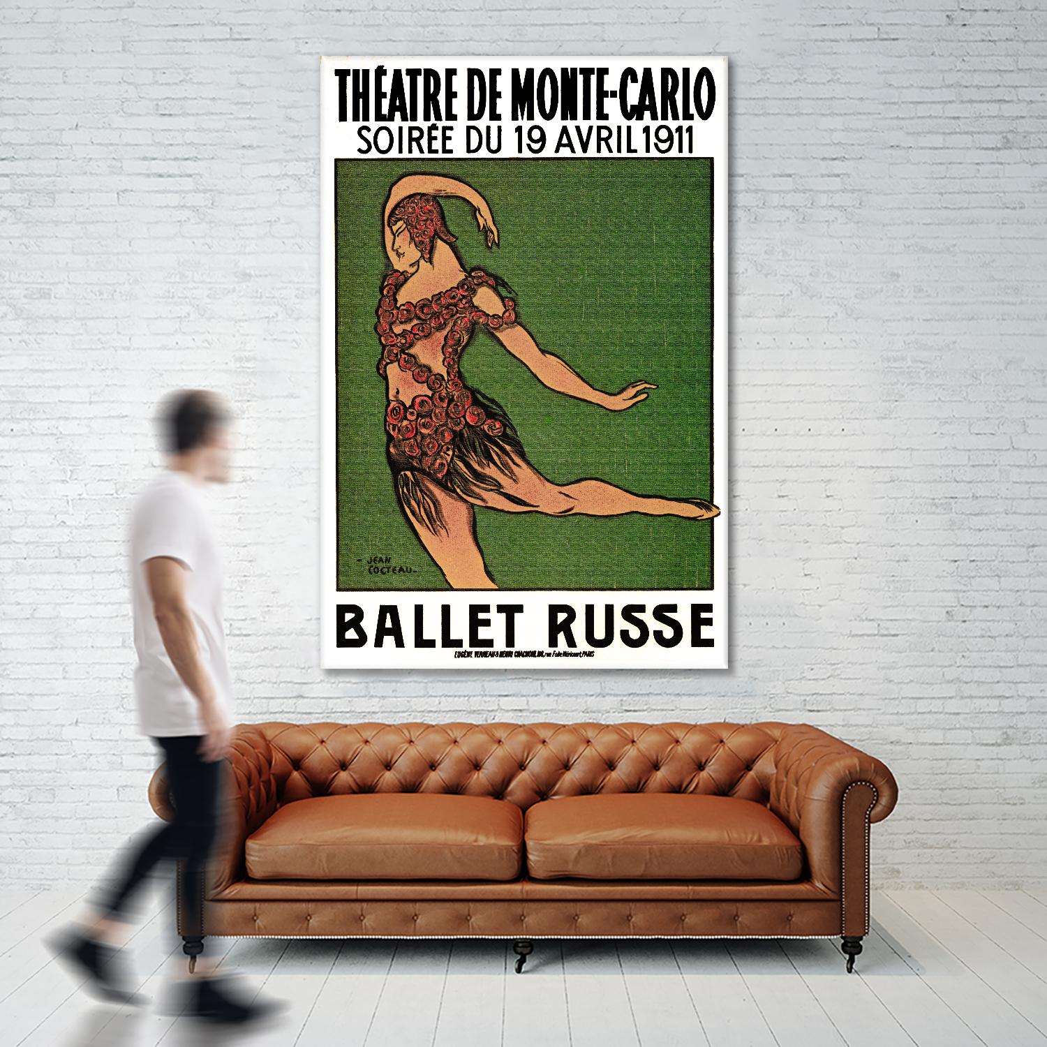 Ballet Russe by Archive on GIANT ART - white vintage
