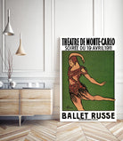 Ballet Russe by Archive on GIANT ART - green vintage dancer