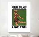 Ballet Russe by Archive on GIANT ART - green vintage dancer