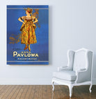 Ballet Russe by Archive on GIANT ART - beige vintage dancer