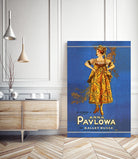 Ballet Russe by Archive on GIANT ART - beige vintage dancer