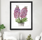 Summer Bloom - Pink -13 by Lori Dubois on GIANT ART - pink floral pot