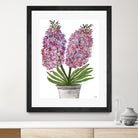 Summer Bloom - Pink -13 by Lori Dubois on GIANT ART - pink floral pot