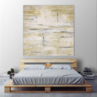 RainWater - Beige by Lori Dubois on GIANT ART - beige abstract ton sur ton
