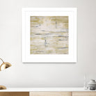 RainWater - Beige by Lori Dubois on GIANT ART - beige abstract ton sur ton