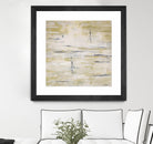 RainWater - Beige by Lori Dubois on GIANT ART - beige abstract ton sur ton