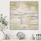 RainWater - Beige by Lori Dubois on GIANT ART - beige abstract ton sur ton