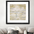 RainWater - Beige by Lori Dubois on GIANT ART - beige abstract ton sur ton