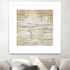 RainWater - Beige by Lori Dubois on GIANT ART - beige abstract ton sur ton