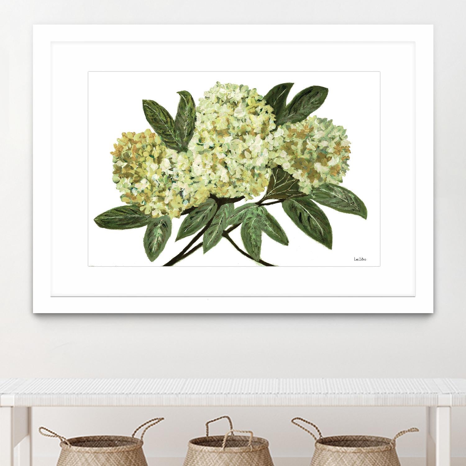 Fresh Bouquet - Lavender-1 by Lori Dubois on GIANT ART - beige floral lilas