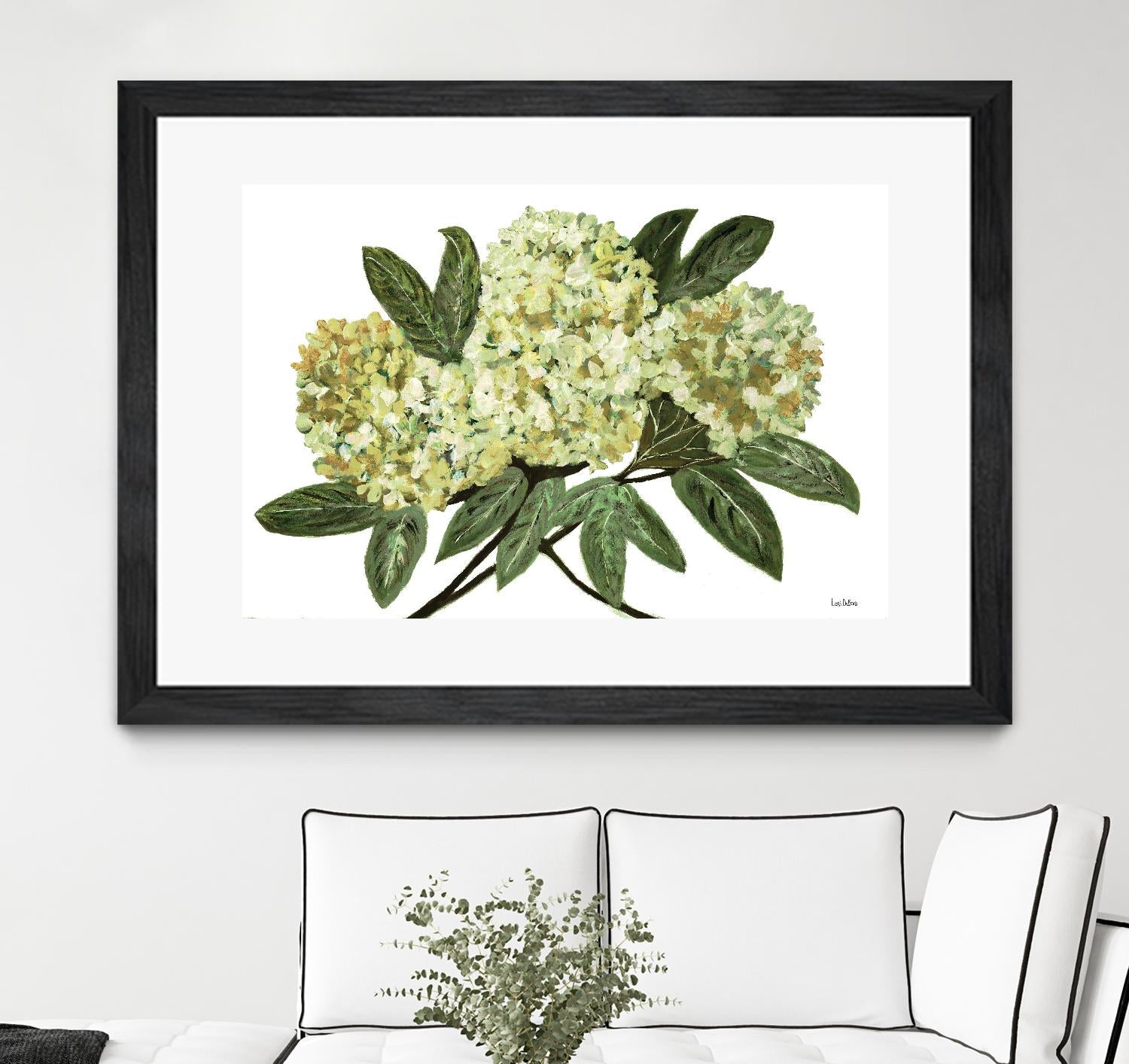 Fresh Bouquet - Lavender-1 by Lori Dubois on GIANT ART - beige floral lilas