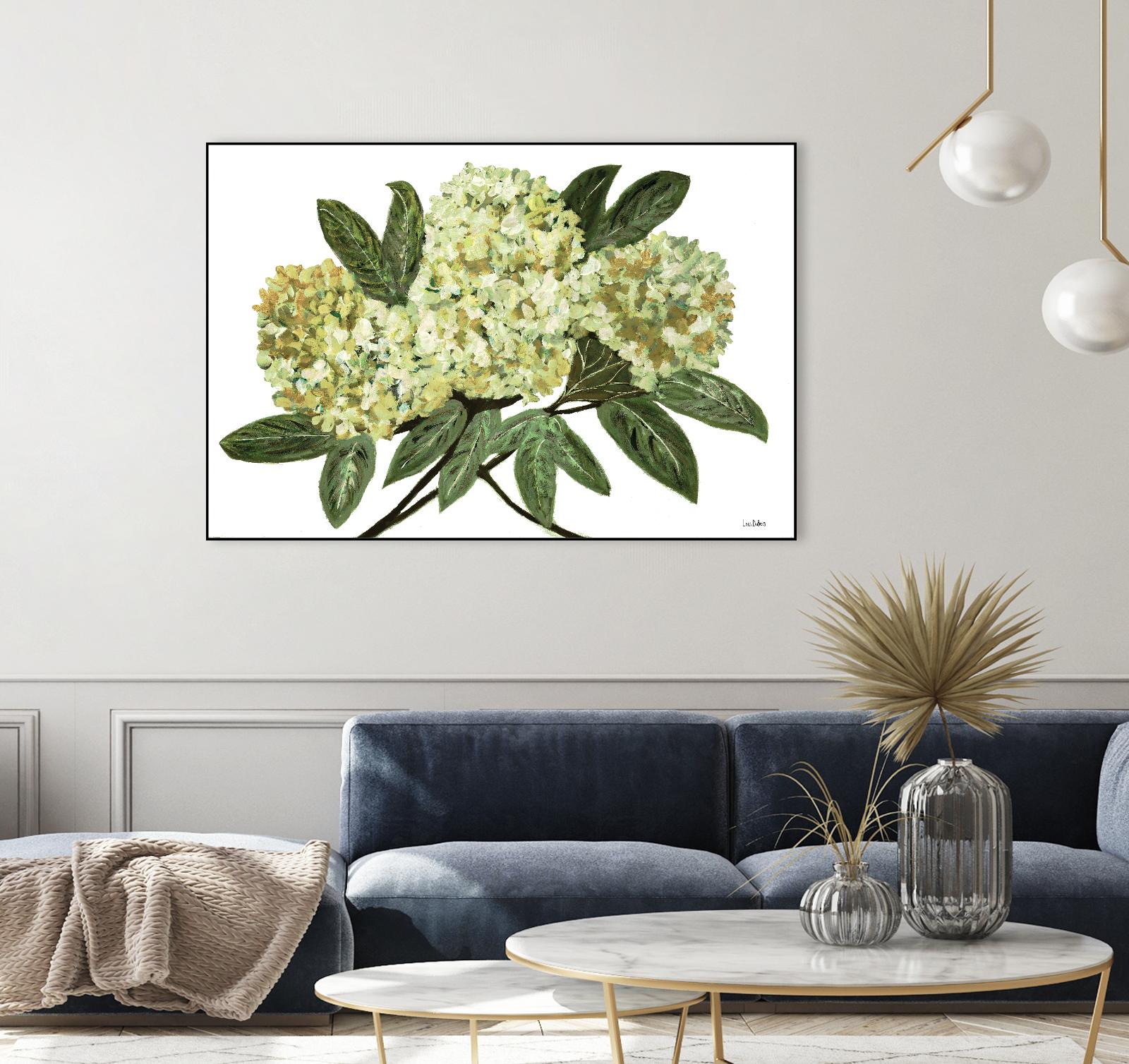 Fresh Bouquet - Lavender-1 by Lori Dubois on GIANT ART - beige floral lilas