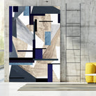 InTheKnow by Lori Dubois on GIANT ART - white & black geometric grays