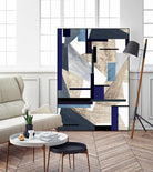 InTheKnow by Lori Dubois on GIANT ART - white & black geometric grays