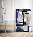 InTheKnow by Lori Dubois on GIANT ART - white & black geometric grays