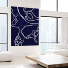 BluePoint by Lori Dubois on GIANT ART - blue linear