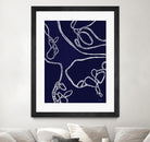 BluePoint by Lori Dubois on GIANT ART - blue linear