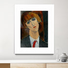 Madame Kisling, 1917 by Amedeo Modigliani on GIANT ART - beige museums modigliani