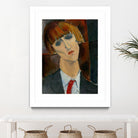 Madame Kisling, 1917 by Amedeo Modigliani on GIANT ART - beige museums modigliani