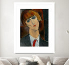 Madame Kisling, 1917 by Amedeo Modigliani on GIANT ART - beige museums modigliani