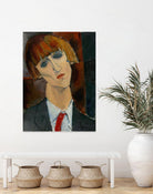 Madame Kisling, 1917 by Amedeo Modigliani on GIANT ART - beige museums modigliani