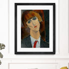 Madame Kisling, 1917 by Amedeo Modigliani on GIANT ART - beige museums modigliani