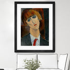 Madame Kisling, 1917 by Amedeo Modigliani on GIANT ART - beige museums modigliani