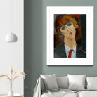 Madame Kisling, 1917 by Amedeo Modigliani on GIANT ART - beige museums modigliani