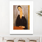Portrait of a Polish Woman by Amedeo Modigliani on GIANT ART - beige museums