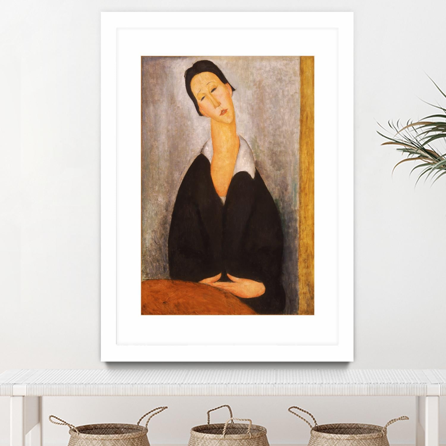 Portrait of a Polish Woman by Amedeo Modigliani on GIANT ART - beige museums