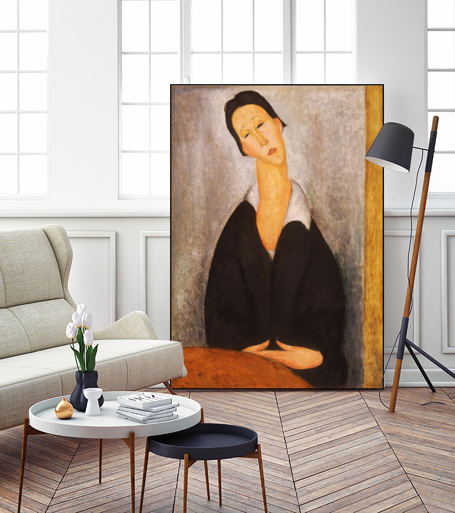 Portrait of a Polish Woman by Amedeo Modigliani on GIANT ART - museums